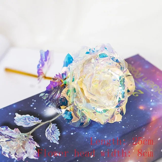 Led Enchanted Galaxy Rose Decor